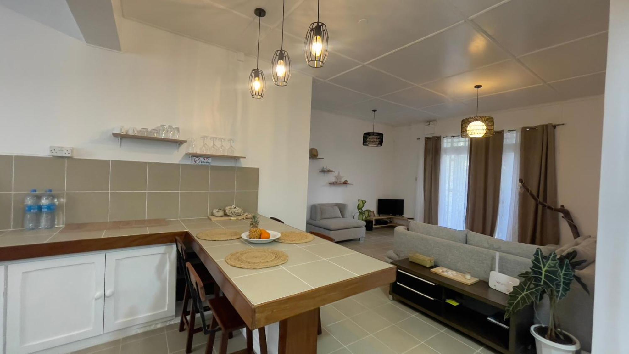 Ferienwohnung Le Coquillage Trou aux Biches Exterior foto